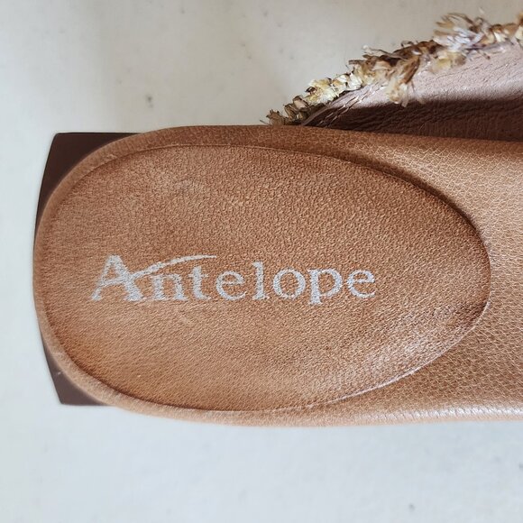 Antelope Raffia Slide"NEW" - Picture 2 of 16